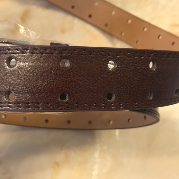 Men’s Leather Belt Size M 34-36 New - Picture 3 of 6
